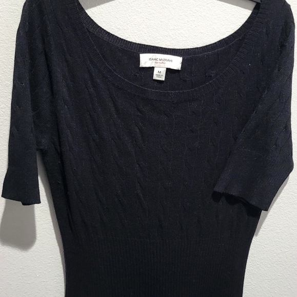 Isaac Mizrahi For Target Black Knit Dress - Picture 4 of 10